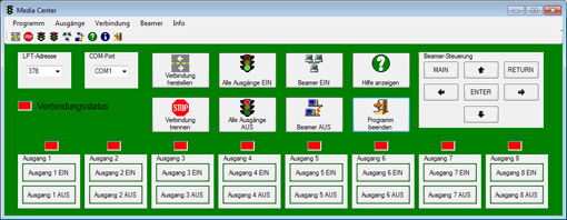 Screenshot RS 232